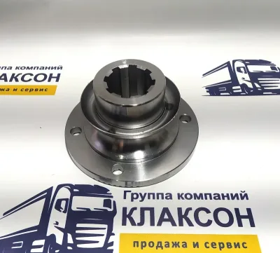 Фланец хвостовика редуктора 180х4 с насечкой H=90 крупный шлиц z=8 HOWO 1990143320154