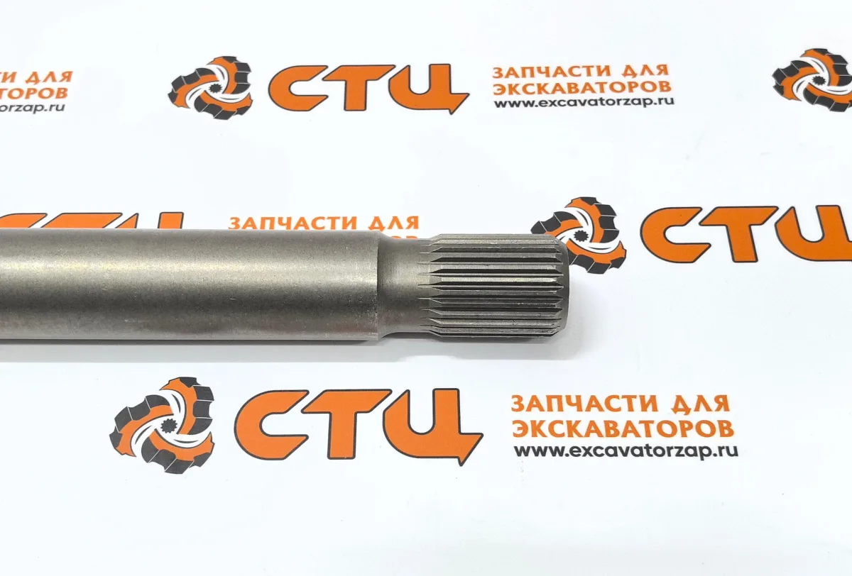 Полуось 4472.348.080, 4472348080, 4472-348-080 (АНАЛОГ) заднего моста экскаватора HYUNDAI R160W9A, R170W7, R170W7A, R170W9, R170W9S, R180W9A, R180W9S