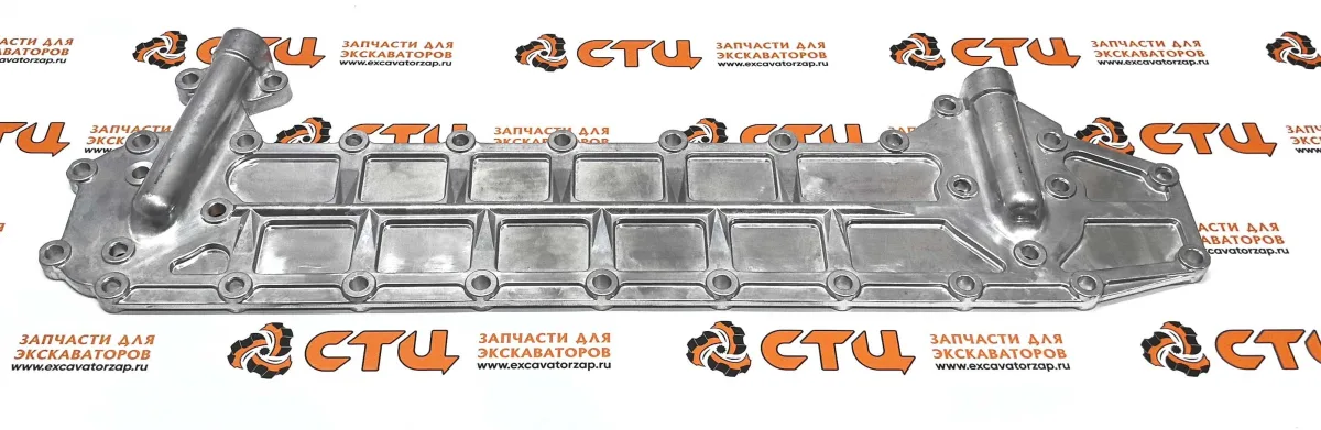 Корпус XJAF-01151 маслоохладителя в сборе экскаватора HYUNDAI R180LC-9S, R180LC-7, R170W-9S, R1700W-7, R180W-9S