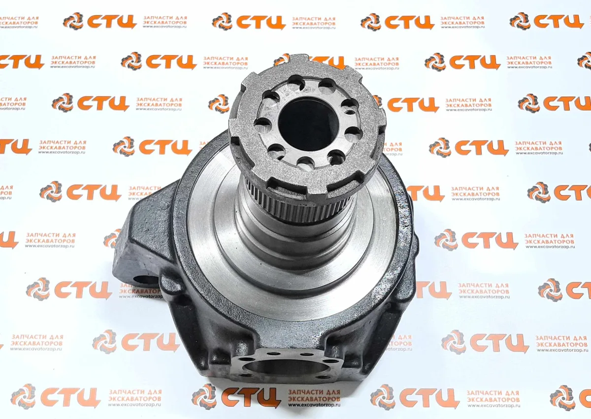 Кулак поворотный ZGAQ-02351 левый моста экскаватора HYUNDAI R200W7, R200W7A, R210W-9