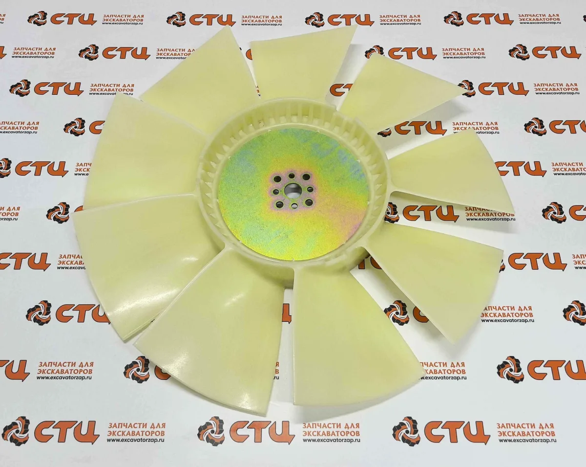 Вентилятор 11EK-02321 (аналог, КНР) охлаждения двигателя экскаватора HYUNDAI R140, R160