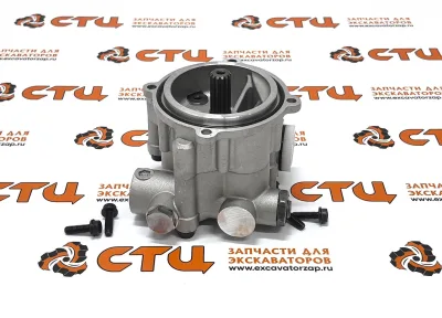 Насос шестеренчатый XJBN-00385 экскаватора HYUNDAI R110-7, R110-7A, R140LC-7, R160LC7, R180LC7