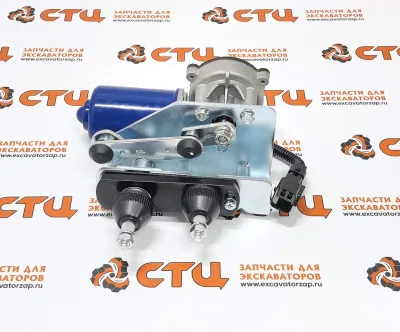 Мотор стеклоочистителя 21U2-41121 (передний) экскаватора погрузчика HYUNDAI H940S
