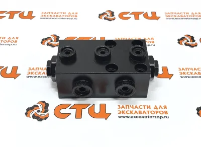 Гидрозамок XKCC-01101 правый гидроцилиндра аутригера экскаватора HYUNDAI HW140, R140W9, R140W9A, R140W9S