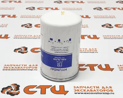 Фильтр топливный 11E1-70010 (оригинал, HYUNDAI) двигателя экскаватора HYUNDAI R130LC3, R130W3, R140LC-7, R140LC9S, R140W7, R140W9S, R170W3, R180LC3, R200NLC3, R200W2, R200W7, R210LC3, R210LC3LL, R210LC7, R210LC9BC, R210NLC7, R210W9S, R250LC7, R260LC9S