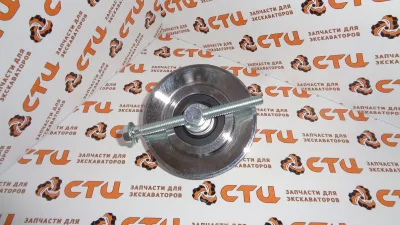Ролик A4700-511-01-2 (аналог, КНР) натяжной кондиционера экскаватора и фронтального погрузчика HYUNDAI