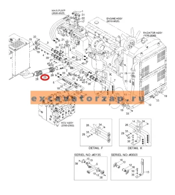 Патрубок P760-101040 (аналог, Корея) гидравлический экскаватора HYUNDAI R200W3, R210LC3, R210LC3H, R210LC3LL, R290LC7, R290LC7A, R300LC7, R305LC7, R320LC7, R320LC7A, R450LC7, R450LC7A, R500LC7, R500LC7A, RD510LC-7
