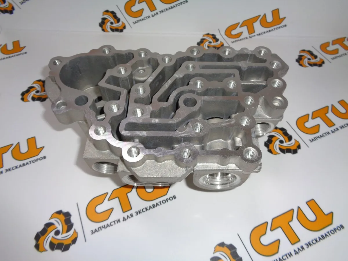 Корпус насоса КПП 4143.342.100, 4143342100, 4143-342-100 экскаватора Doosan
