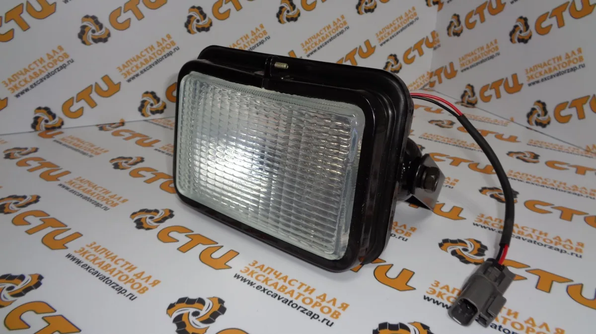 Фара 2534-1127 рабочего света (на кабину) экскаватора Doosan DX140, DX160, DX170, DX180, DX190 ...