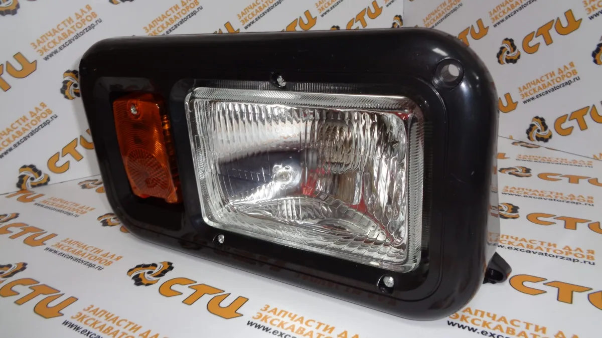 Блок-фара 534-00013 (правая) экскаватора Doosan Solar 130W, 140W, 160W, 170W, 180W, 185W, 200W, 210W