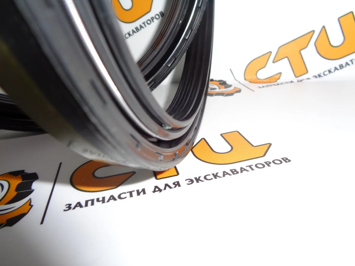 Кассетное уплотнение (сальник) 0634.309.287, 0634309287, 0634-309-287 (FST) ступицы моста экскаватора Doosan