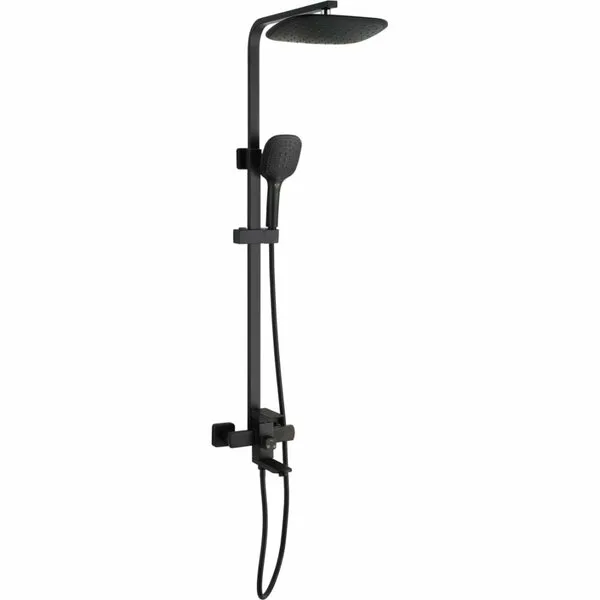 SUS 125BL -009DK душевая стойка черная