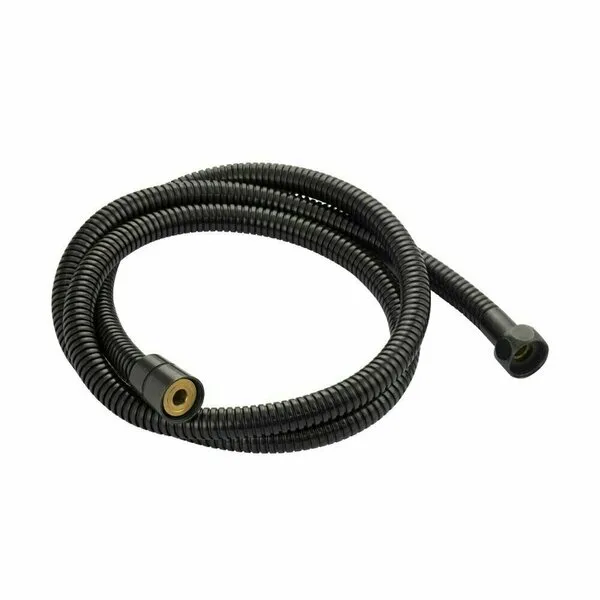 GFmark Шланг душевой ( 3776 ) 1/22" 1,5 м черный метл.рифленный