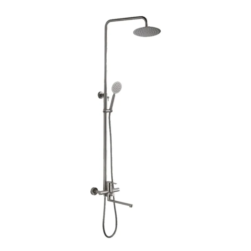 Душевая система, VF.24801 тропический душ, нерж. сталь VALFEX Andromeda Steel