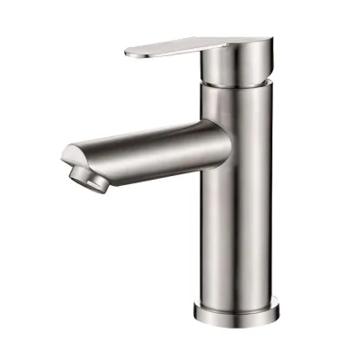 Смеситель для раковины, нерж. сталь VALFEX 10801 Andromeda Steel