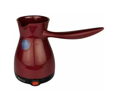 Кофеварка электр KL-1445 600мл 800Вт бургунди *12