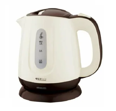 Электрочайник KL-1812 1,0л 900-1100Вт кофейный *12