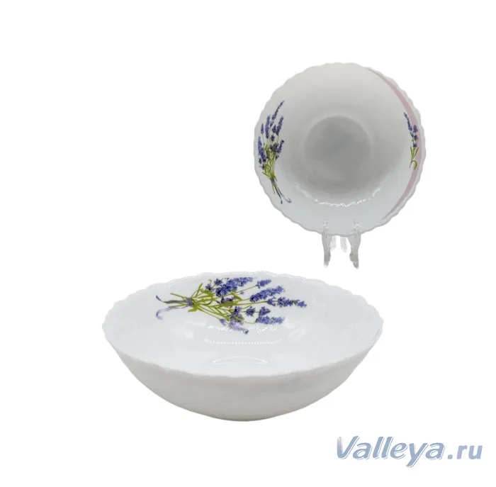 Салатник 6" 15см опал VL009 "Амели" тнк *36