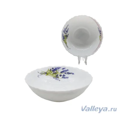 Салатник 6" 15см опал VL009 "Амели" тнк *36