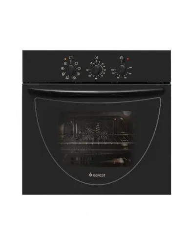 Духовой шкаф эл. Gefest ЭДВ ДА 602-01 А (без эл.розж./эл.дух./черная/без газ.контр.)