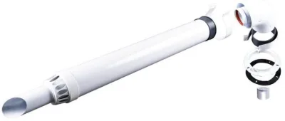 Комплект дымохода 60/100 (Bugatti. Navien.Bosch. Proterm. Buderus) L750