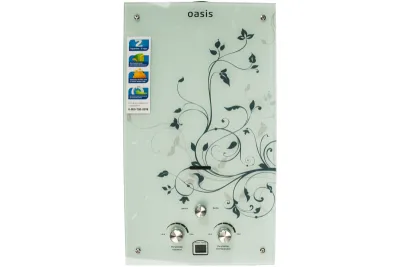 Газовый проточный водонагреватель Oasis Glass 20 ZG