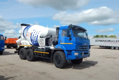 Автобетоносмеситель 5814T6 (АБС-6) Камаз 43118-50