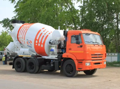 Автобетоносмеситель 581471 (АБС-7) Камаз 65115
