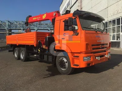 Бортовой КАМАЗ 65115 с КМУ ИНМАН ИT-150