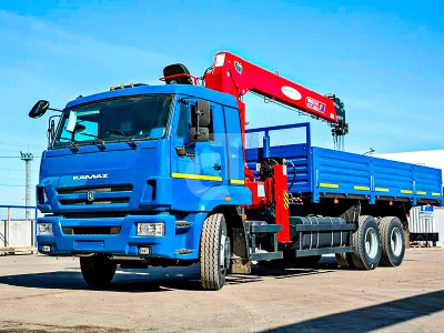 Бортовой КАМАЗ 65117 с КМУ HORYONG HRS 216