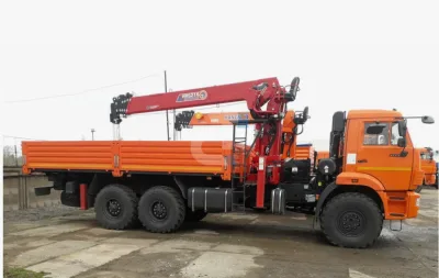 Бортовой КАМАЗ 43118-48 с КМУ HORYONG HRS 216