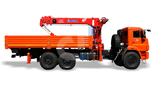 Бортовой КАМАЗ 43118-50 с КМУ Kanglim 1256