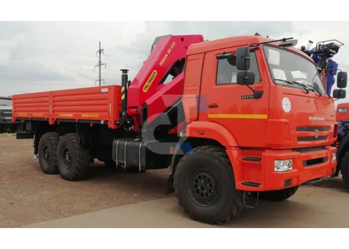Бортовой КАМАЗ 43118-50 с КМУ ИНМАН ИМ-320