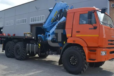 Седельный тягач Камаз 43118-48 с КМУ ИНМАН ИМ-240N