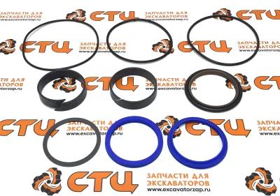 Ремкомплект S4891242, S48/91242 гидроцилиндра рукояти (на шток) экскаватора погрузчика Hidromek 102B, 102S