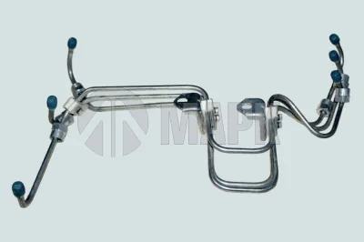 Трубка топливная (3шт) к форсункам 1-2-3-цил.(6ВТ) (резьба М14) DCEC