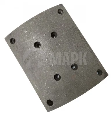 Накладка тормозная задняя DZ9112340062 (ширина 220) мосты MAN/SHAANXI (CREATEK)