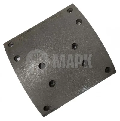 Накладка тормозная задняя DZ9112340063 (ширина 220) мосты MAN/SHAANXI (CREATEK)