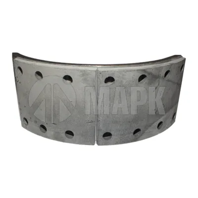 Колодка тормозная а/м КАМАЗ в сборе литая 4х3 короткая 53229-3501090-50