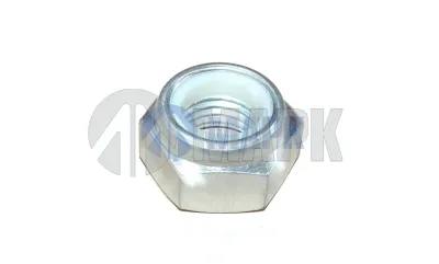 Гайка пальца рессоры M30х3.5 H=24 / SW46 (с нейлоновым кольцом) (TrailerParts)