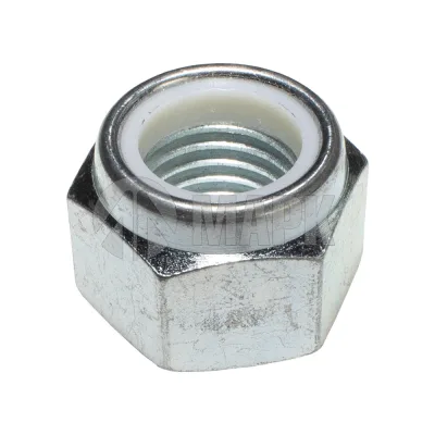 Гайка стремянки M24x3 с нейлоновым кольцом H=24 SW36 (TrailerParts)