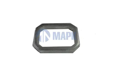 Пластина кронштейна рессоры BPW (приварная) 72.5x60x8 (аналог)