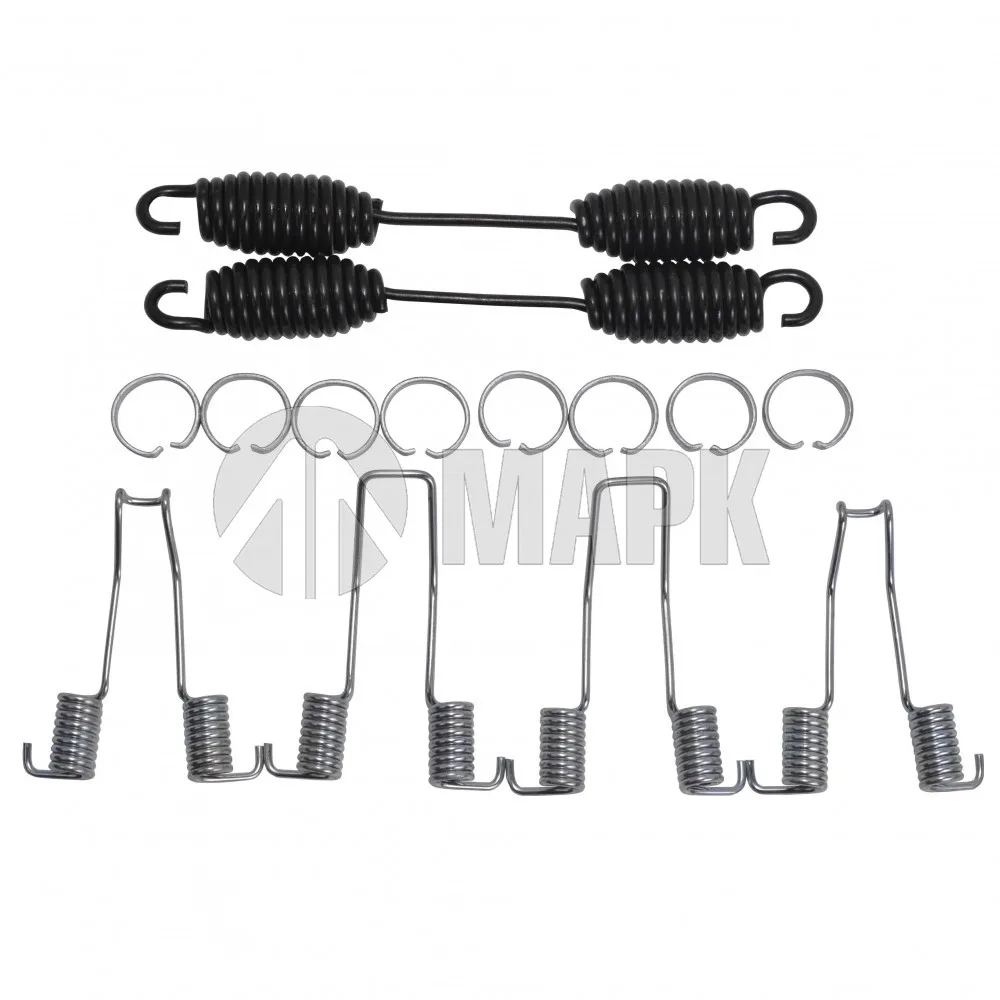 Р/к тормозной колодки BPW (НА ОСЬ) пружины+кольца 26х45х33,5 (TrailerParts)