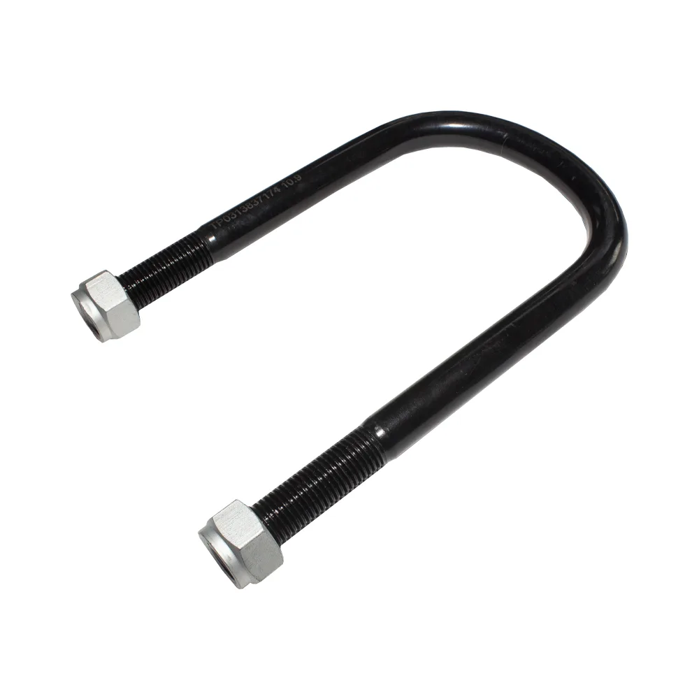Стремянка рессоры BPW + гайки (M22х2.5/128х265/240) (TrailerParts)