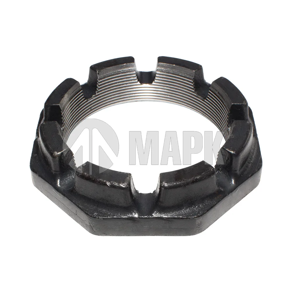 Гайка ступицы корончатая ТОНАР 4600000117 M90x2/H=30/SW120 (TrailerParts)