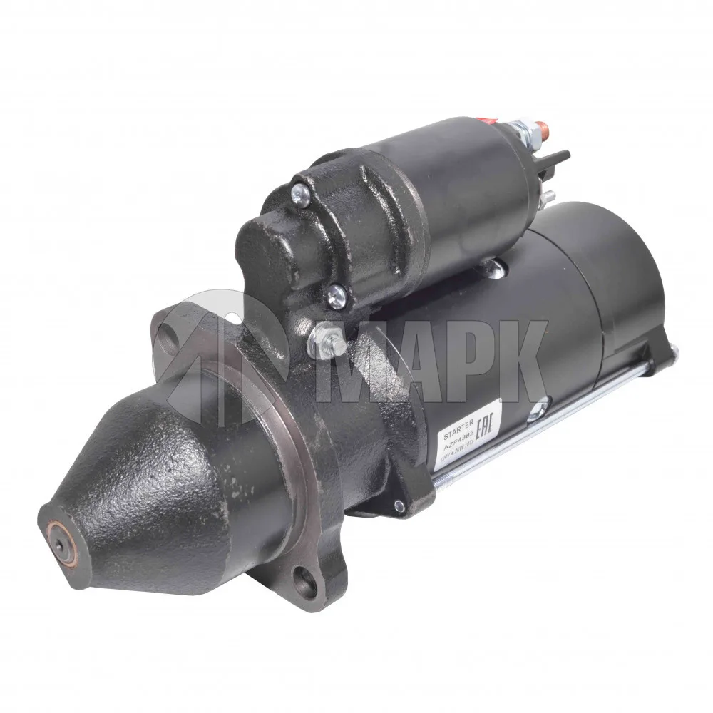 Стартер а/м МАЗ, ГАЗон NEXT с дв. 534,536 ЕВРО-4 (12V 4,2kW z10) (5340-3708010) МАРК