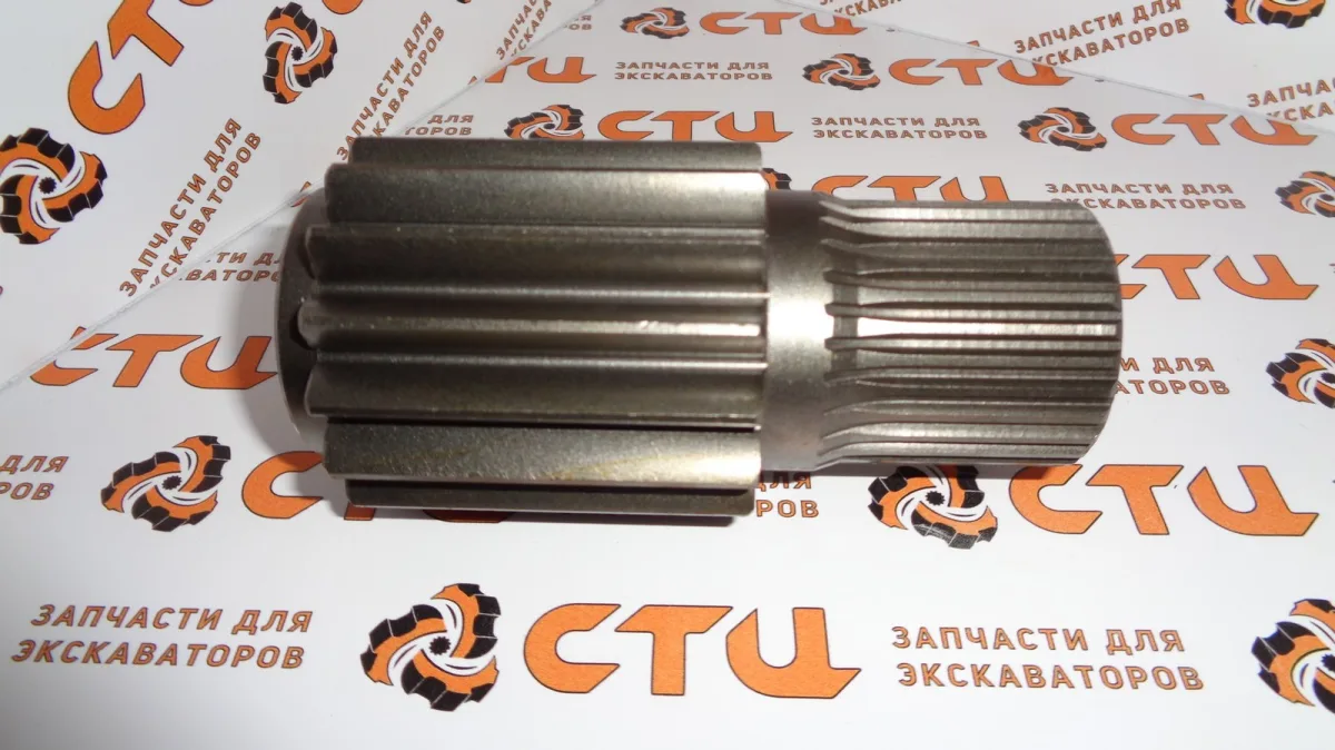Вал-шестерня 0887037 (АНАЛОГ) моста экскаватора Hitachi ZX160W, ZX180W