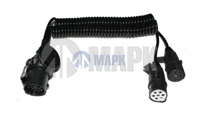 Кабель ABS 15x2 полюсной L=4500mm/7+7/24V (пластик) ласточка (TrailerParts)