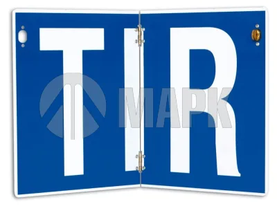 Табличка TIR (складная)