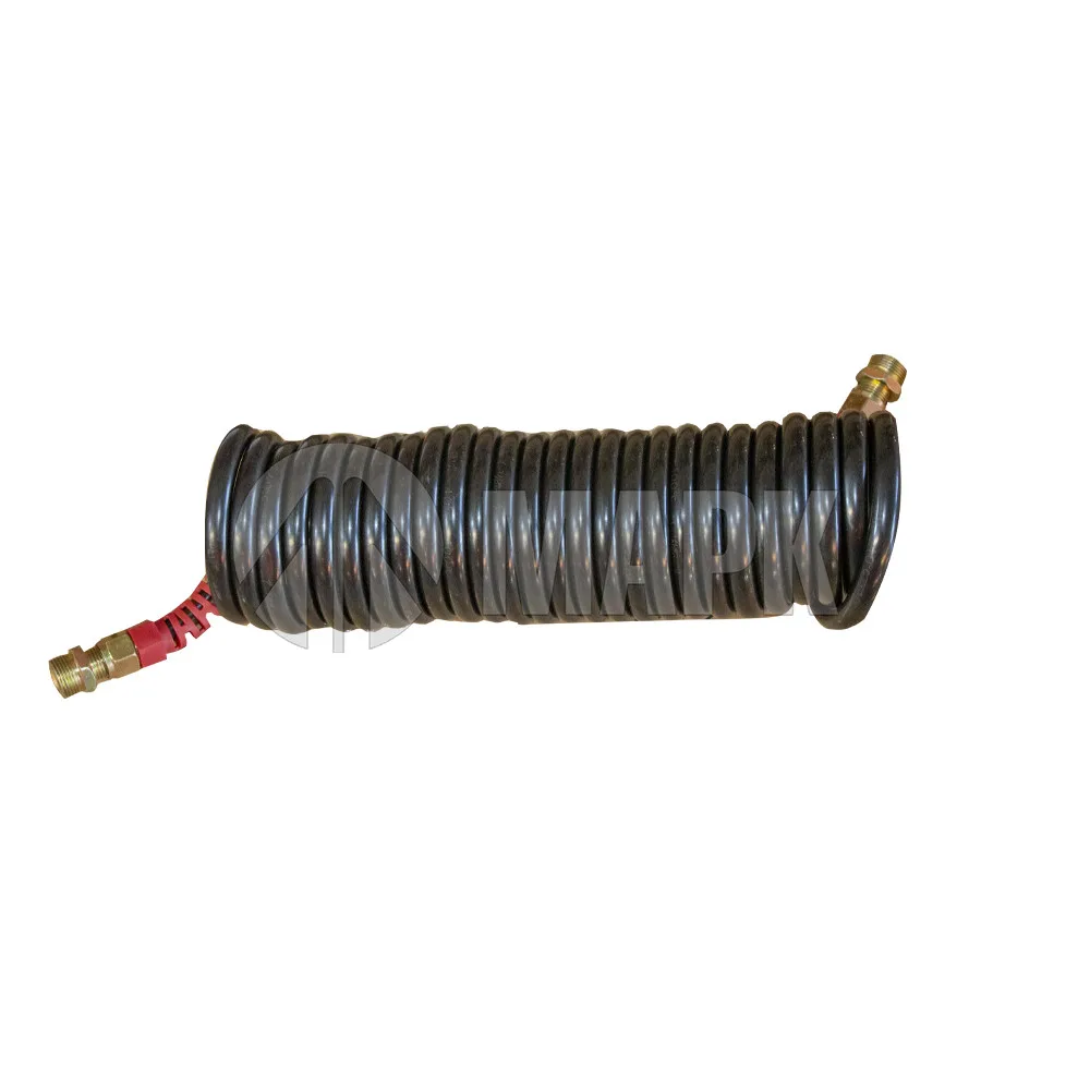 Шланг воздушный черный 7.5м штуцер М22mm ПОЛИАМИД (КРАСНЫЙ)